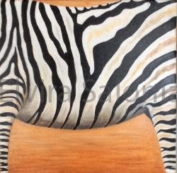 “Il segreto delle zebre” – acrilico – cm 40x40 - Elvira Salonia