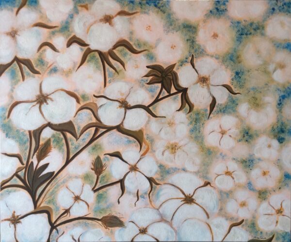"Cotton flowers"