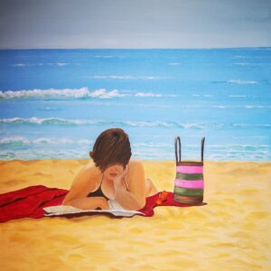 "Lettura sotto il sole"