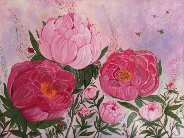 "Peonie rosa"