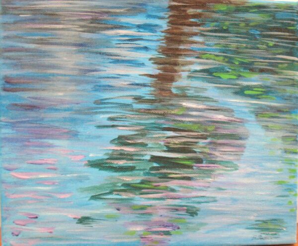 Riflessi con alberi
